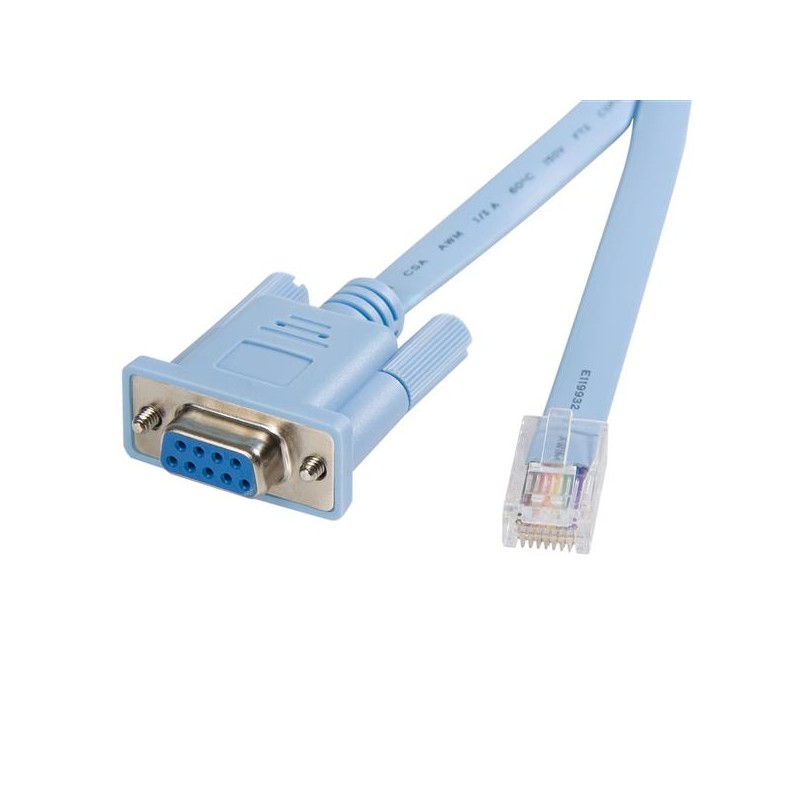 StarTech.com 6 FT RJ45 TO DB9 CISCO CABLE StarTech.com 6 FT RJ45 TO DB9 CISCO CABLE